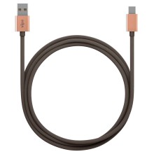 Кабель Vipe USB/USB Type-C, 1 м Grey (VPTYPECCBLCOPGREY)