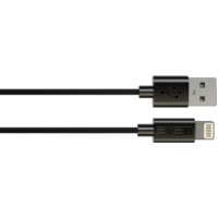 Кабель InterStep для Apple iPhone5/iPad mini 8 pin MFi 1.0 m Black