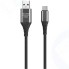 Кабель Smartbuy USB Type-C, 1 м Black (iK-3112ERGbox)