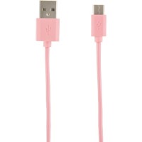 Кабель Red Line USB/Type-C, 1 м Pink (УТ000011575)
