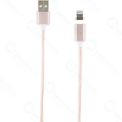 Кабель для iPod, iPhone, iPad RED-LINE USB/8-pin Pink (УТ000012861)
