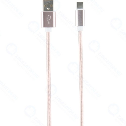 Кабель RED-LINE USB Type-C, 2 м Pink (УТ000014157)
