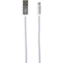 Кабель Red Line USB/micro USB, 2 м Silver (УТ000014160)