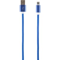 Кабель Red Line USB/micro USB, 2 м Blue (УТ000014163)
