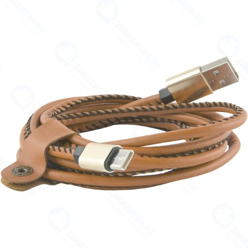 Кабель RED-LINE USB Type-C, 2 м Brown (УТ000014167)