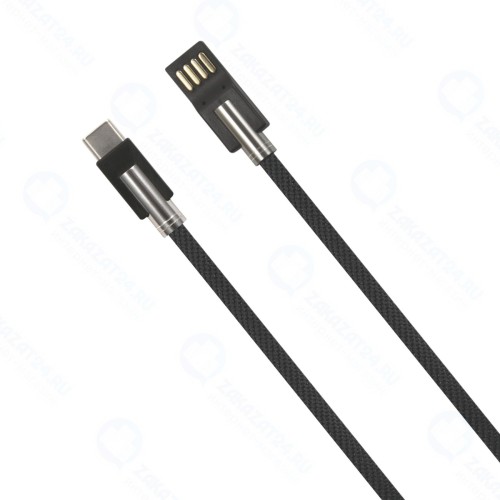Кабель RED-LINE Rare USB Type-C, 1.5А, черный (УТ000020248)