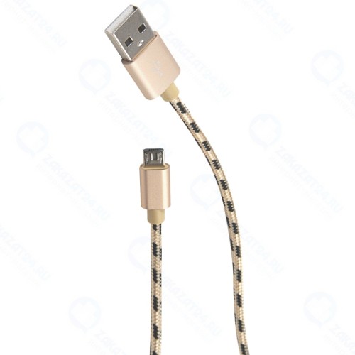 Кабель BOROFONE BX24 Ring USB - micro USB Gold (УТ000021826)