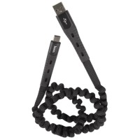 Кабель HOCO U78 Cotton Treasure USB Type-C Black (УТ000022020)