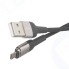 Кабель Usams US-SJ328 U28, USB/microUSB, 3A, 1 м, серый (УТ000023901)