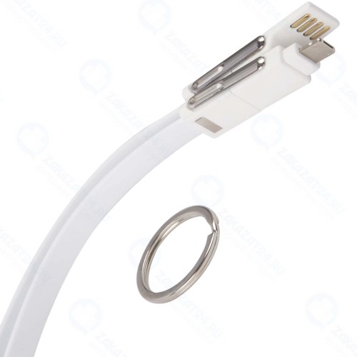 Кабель Barn&Hollis 6 в 1, 2.4А, белый (УТ000024623)