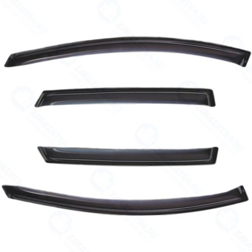 Дефлекторы окон SIM для LAND ROVER Range Rover (2012-2020) акрил (NLD.SLRRR1232)