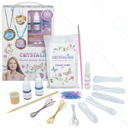 Набор для создания украшений 1TOY CrystaLike, 5 подвесок (Т14368)
