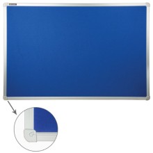 Доска текстильная для объявлений Brauberg 90х120 см, синяя (231701) Доска текстильная для объявлений Brauberg 90х120 см, синяя (231701)