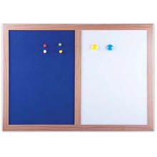 Магнитно-маркерная доска Brauberg A3, текстиль, белый/синий (231995) Магнитно-маркерная доска Brauberg A3, текстиль, белый/синий (231995)