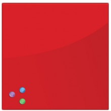 Доска магнитно-маркерная стеклянная Brauberg 45х45 см, 3 магнита, красный (236737) Доска магнитно-маркерная стеклянная Brauberg 45х45 см, 3 магнита, красный (236737)