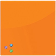 Доска магнитно-маркерная стеклянная Brauberg 45х45 см, 3 магнита, оранжевый (236738) Доска магнитно-маркерная стеклянная Brauberg 45х45 см, 3 магнита, оранжевый (236738)