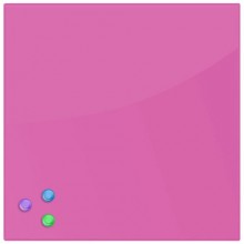 Доска магнитно-маркерная стеклянная Brauberg 45х45 см, 3 магнита, розовый (236742) Доска магнитно-маркерная стеклянная Brauberg 45х45 см, 3 магнита, розовый (236742)