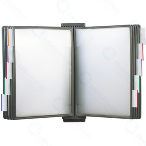 Демосистема настенная Brauberg с 10 серыми панелями А4 (231235)