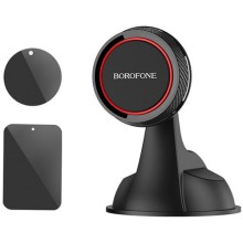 Универсальный автомобильный держатель BOROFONE BH14 Journey Black/Red (УТ000023276)