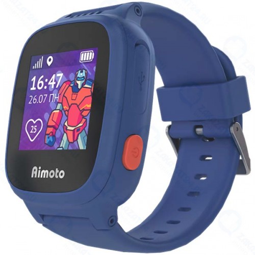 Детские умные часы AIMOTO Kid: Робот, синие (8001102)