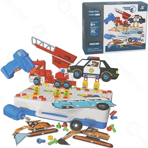 Конструктор-скрутка Наша Игрушка 285 деталей (Y23271020)