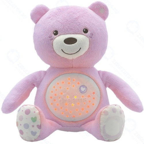 Игрушка-проектор Chicco Мишка розовый (00008015100000)