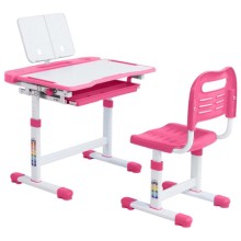 Комплект парта и стул-трансформеры CUBBY Vanda Pink (221959)