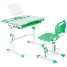 Комплект парта и стул-трансформеры CUBBY Botero Green (221988)