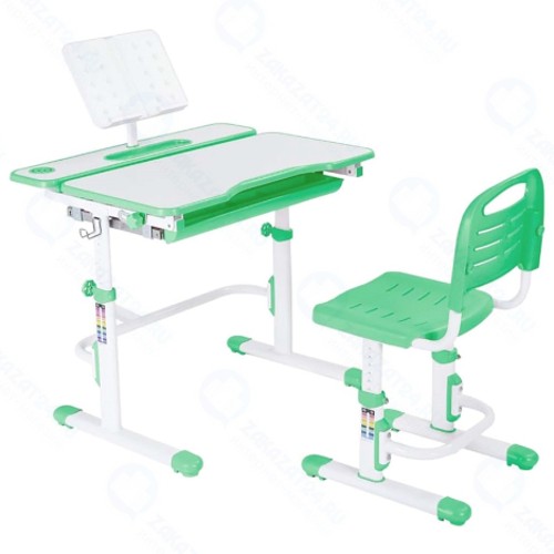 Комплект парта и стул-трансформеры CUBBY Botero Green (221988)