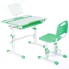 Комплект парта и стул-трансформеры CUBBY Botero Green (221988)