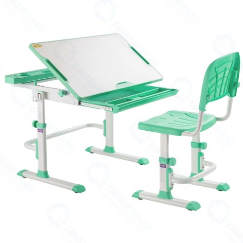 Комплект парта и стул-трансформеры CUBBY Disa Green (515848)