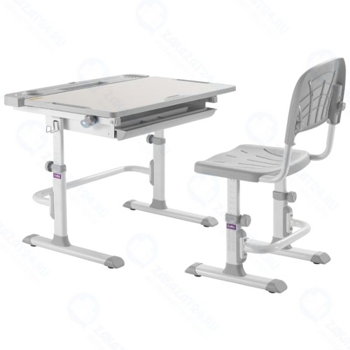 Комплект парта и стул-трансформеры CUBBY Disa Grey (515849)