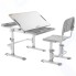 Комплект парта и стул-трансформеры CUBBY Disa Grey (515849)