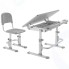 Комплект парта и стул-трансформеры CUBBY Disa Grey (515849)