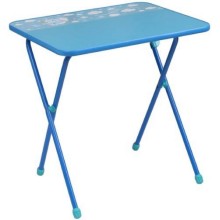 Детский складной стол NIKA голубой (СА2/Г) Детский складной стол NIKA голубой (СА2/Г)