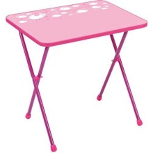 Детский складной стол NIKA розовый (СА2/Р) Детский складной стол NIKA розовый (СА2/Р)