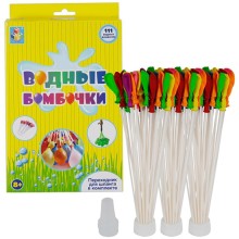 Игрушечное оружие 1toy Аквамания: водяные бомбочки, 111 шт (Т11594)
