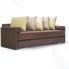 Диван MYFURNISH 32759/3 Daybed Brown, раскладной