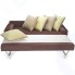 Диван MYFURNISH 32759/3 Daybed Brown, раскладной