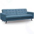 Диван MYFURNISH 80963/15 California Blue, раскладной