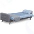 Диван MYFURNISH 80964/15 California Grey, раскладной