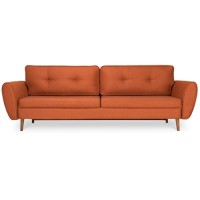 Диван MYFURNISH 83863/17 Vogue Orange, раскладной