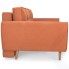 Диван MYFURNISH 83863/17 Vogue Orange, раскладной