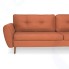 Диван MYFURNISH 83863/17 Vogue Orange, раскладной