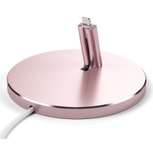 Док-станция Satechi Aluminum Desktop Charging Stand Lightning для Apple iPhone Rose Gold (ST-AIPDR)