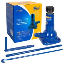 Домкрат Kraft механический, бутылочный, 2 т, 197-408 мм (KT 800056)