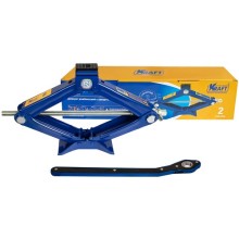 Домкрат Kraft ромбический, с трещеточной рукояткой, 2 т (KT 800072)