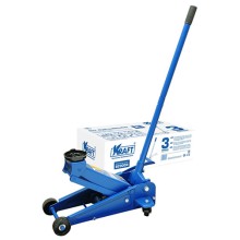 Домкрат Kraft подкатной гидравлический, 3 т, с педалью (KT 820004)