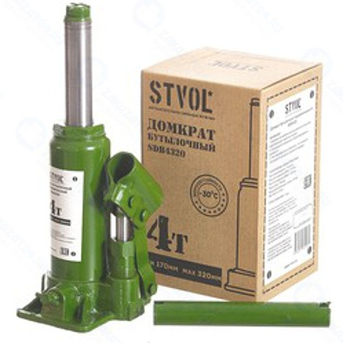 Домкрат бутылочный Stvol 4 т (SDB4320)
