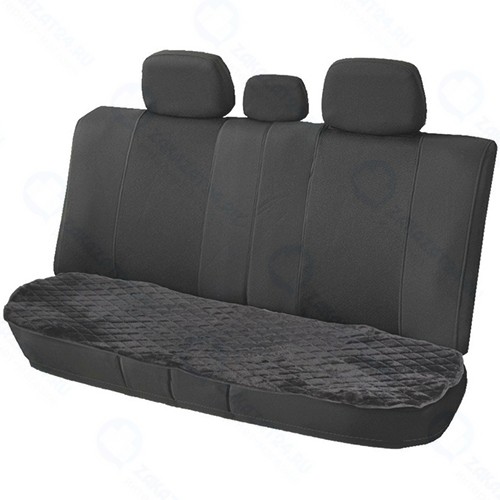 Накидка Airline из исскусственного меха, на заднее сидение, черная (AFC-A-06)